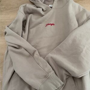 YoungLA hoodie and sweatpants  with Red Embroidery